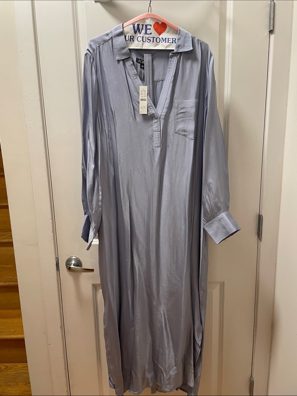 J. Crew Light Blue Maxi Dress